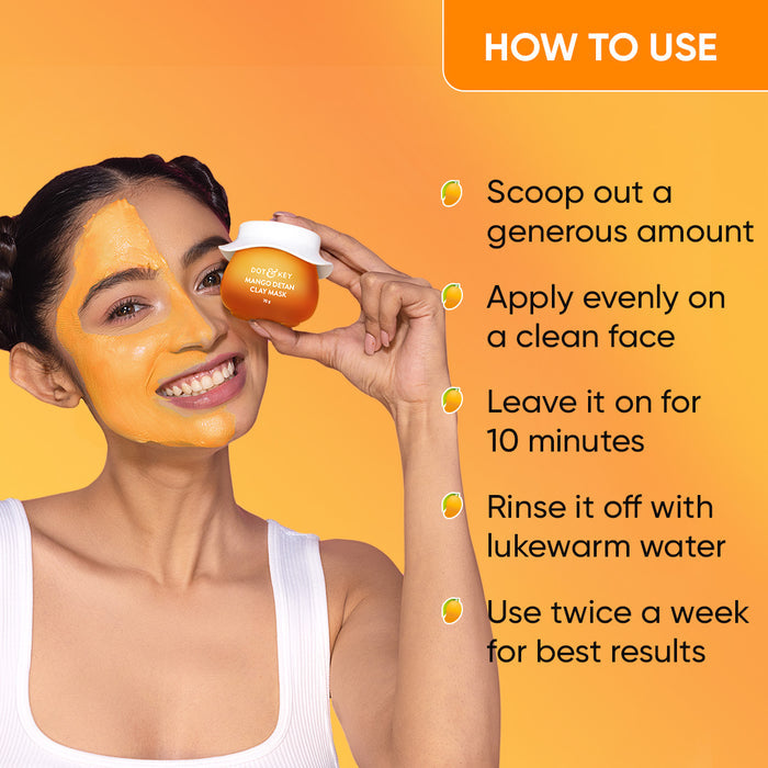 Dot & Key Mango Detan Clay Mask 70gm