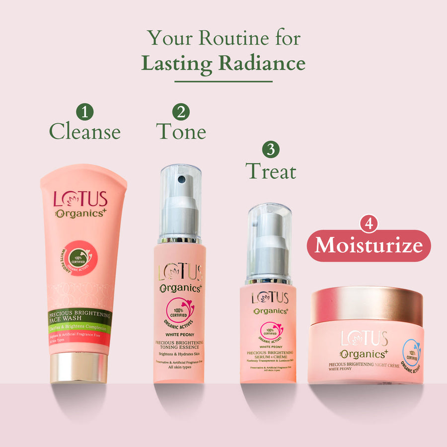 Lotus Organic Precious Brightening Night Creme