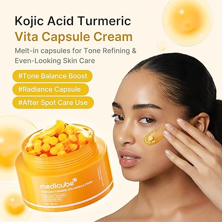 Medicube Vita A Capsule Cream with Kojic Acid & Turmeric 53gm