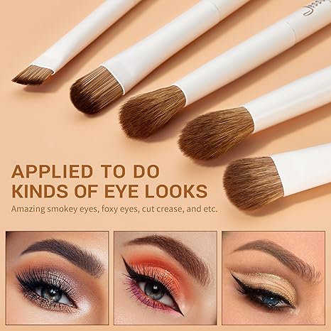 Jessup 14Pcs of Premium Synthetic Makeup Brushes Set