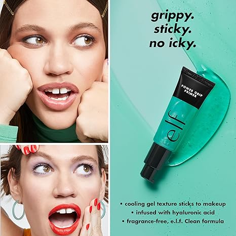 e.l.f. Power Grip Primer, Gel-Based & Hydrating Face Primer
