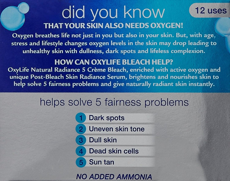 OxyLife Salon Professional Radiance 5 Crème Bleach