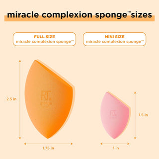 Real Techniques Cruelty Free Mini Miracle Complexion Sponges (Pack of 4)