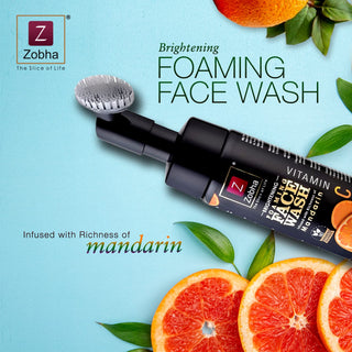 Zobha Mandarin Face Wash with Vitamin C 150ml