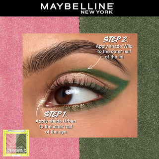 Maybelline New York Color Rivals Pigmented Eyeshadow Palette