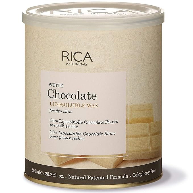 Rica White Chocolate Liposoluble Wax For Dry Skin