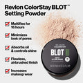 Revlon ColorStay Blot Face Powder Blurring & Oil Absorbing Setting Powder