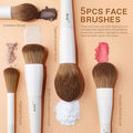 Jessup 14Pcs of Premium Synthetic Makeup Brushes Set