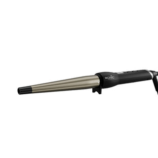 Ikonic Professional Conical Tong Hair Curler Black #25mm