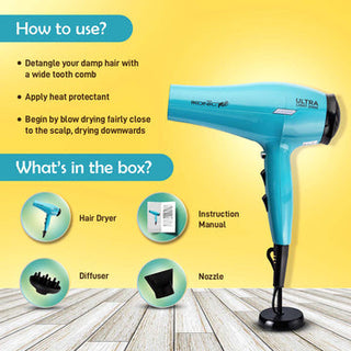 Ikonic Me- Ultralight 2000 Hair Dryer