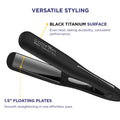 Ikonic Professional Hair Straightener - Black Pro Titanium Shine 3.0