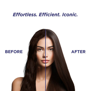 Ikonic Professional Hair Straightener - Black Pro Titanium Shine 3.0