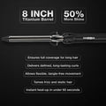 Ikonic Professional Black Curling Tong-19 2.0