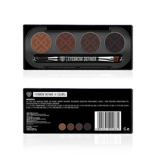 PAC Eyebrow Definer 4 Colors Palette