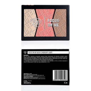 PAC Focus On Me Blush & Highlight X3