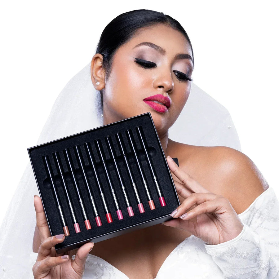 Pac Cosmetics 24H Lip Liner Kit (10 colors)