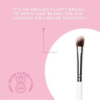 Praush P10 - Angled Crease blending/Nose contour Brush