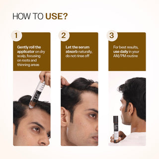 Bare Anatomy Advanced Hair Growth Serum Roll-On 25ml