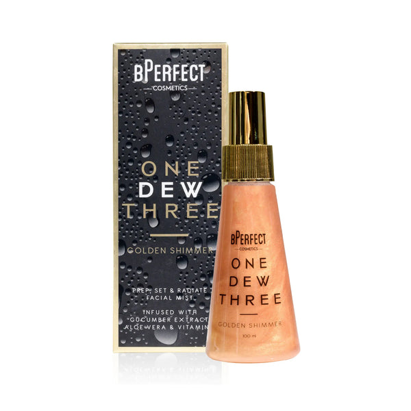 Bperfect One Dew Three - Golden Shimmer Setting Spray 100ml