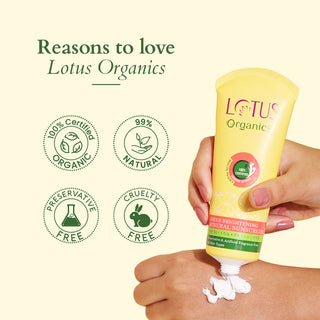 Lotus Organics+ Sheer Brightening Mineral Sunscreen SPF 50 PA+++
