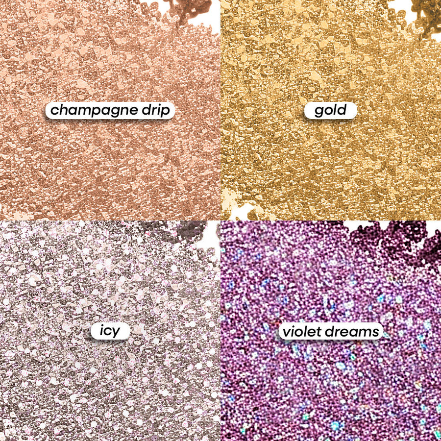 Nykaa Diamond Jelly Cooling Shimmer Eyeshadow Stick - Multi-Use, High Shine Glitter