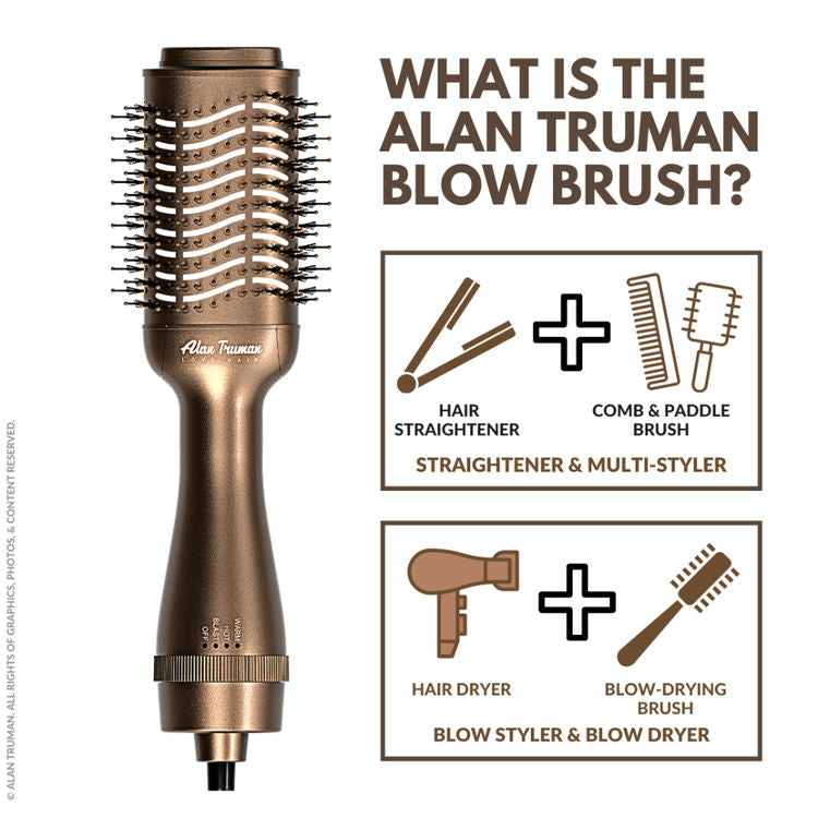 Alan Truman The Blow Brush Cappuccino Gold