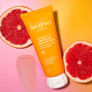 Dot & key Vitamin C + E Gel Face Wash for Glowing Skin 175ml