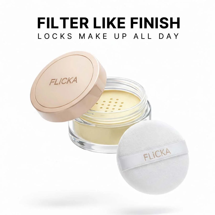Flicka Cosmetics Dust It Off Loose Powder