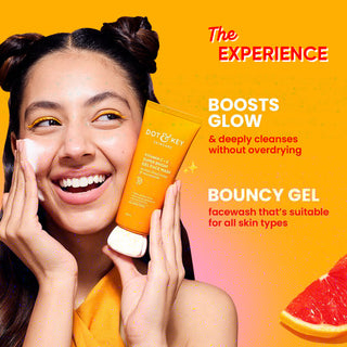 Dot & key Vitamin C + E Gel Face Wash for Glowing Skin 175ml