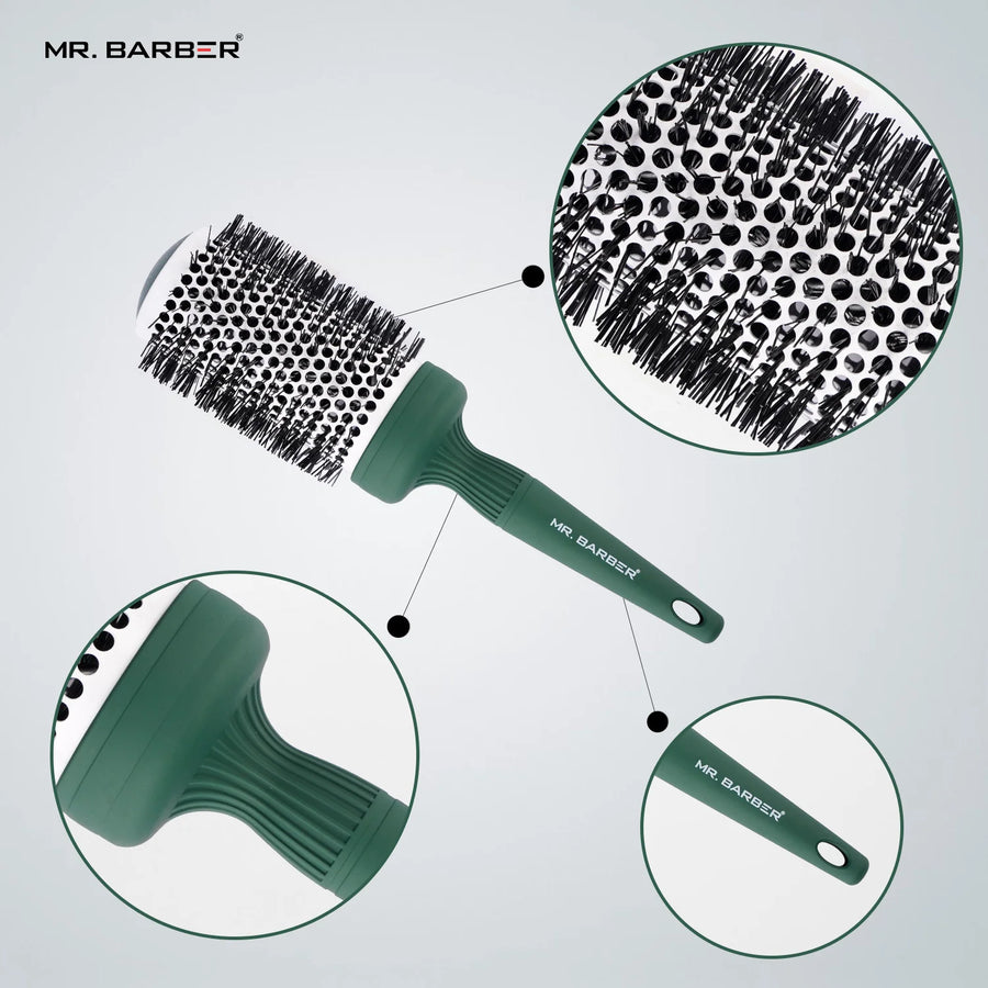 Mr. Barber Ceramic Technology Thermal Hair Brush 52mm