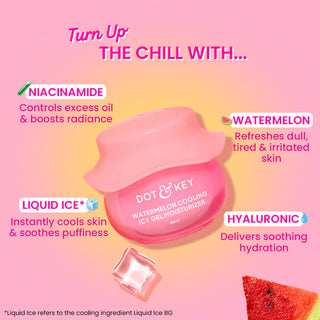 Dot & Key Watermelon Cooling Icy Gel Moisturizer With Hyaluronic 60ml