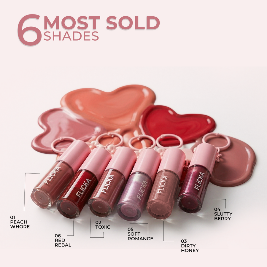 Flicka Cosmetics Flicka Luxe Gloss (LipGloss)