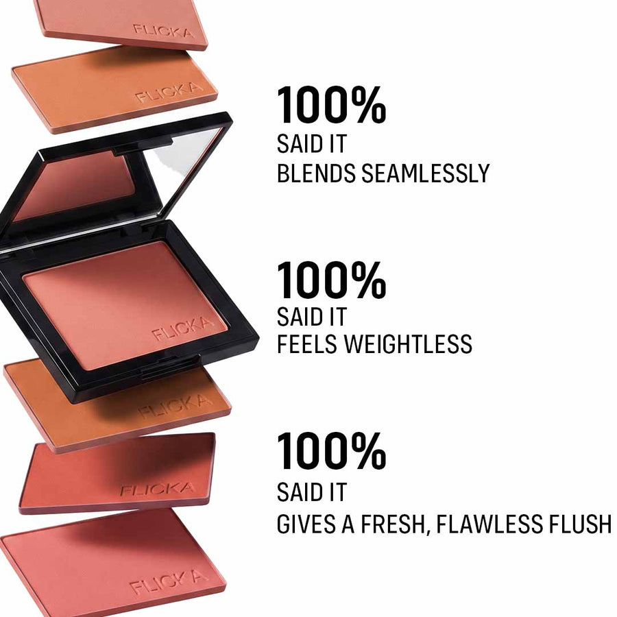 Flicka Cosmetics Powder Blusher
