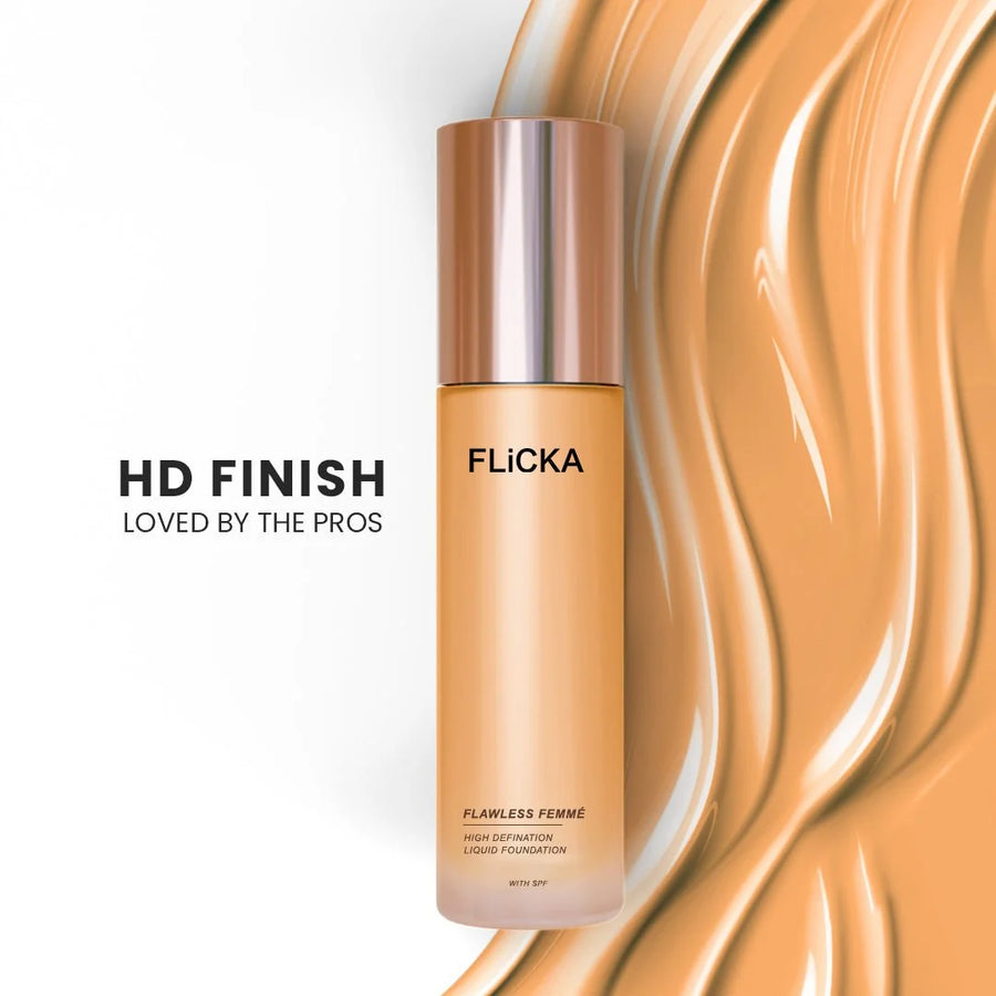 Flicka Flawless Femme HD Liquid Foundation 35ml