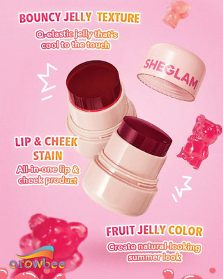 Sheglam Jelly-Licious Hydrating Lip & Blush Tint