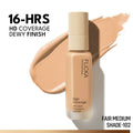 Flicka High Coverage HD Liquid Foundation With Spf 30Ml