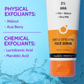 Chemist at Play Gentle Exfoliating Face Scrub for Clear & Glowing Skin-100ml