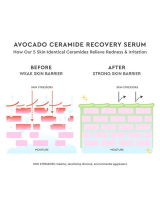 Glow recipe Avocado Ceramide Recovery Serum 15ML