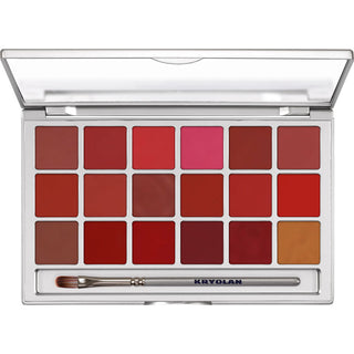 Kryolan Lip Rough Set 18 Colors - Bridal