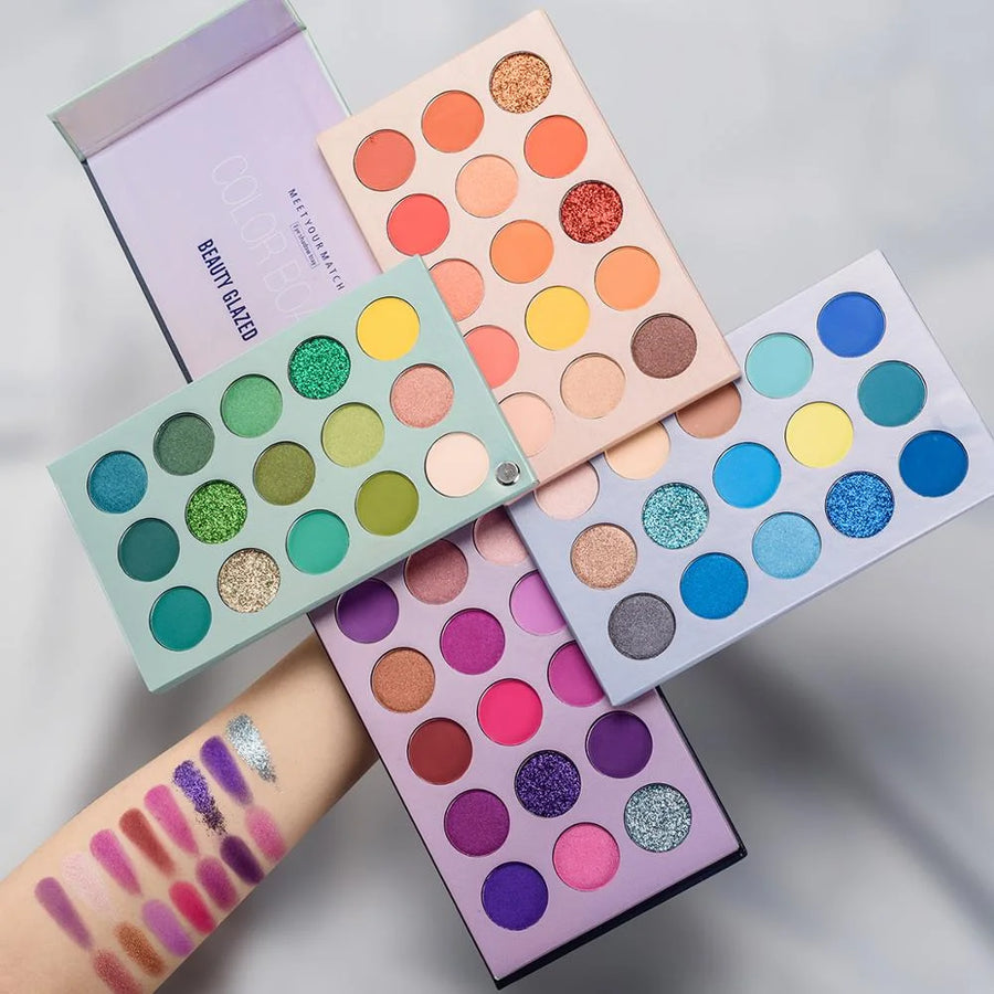 Beauty Glazed Color board palette