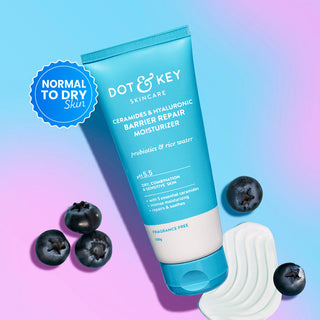 Dot & Key Barrier Repair Moisturizer (Hyaluronic + Ceramides) 120gm