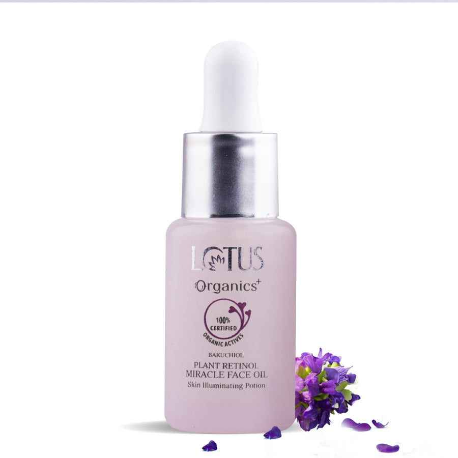 Lotus Organic Bakuchiol Plant Retinol Miracle Face Oil 15ml