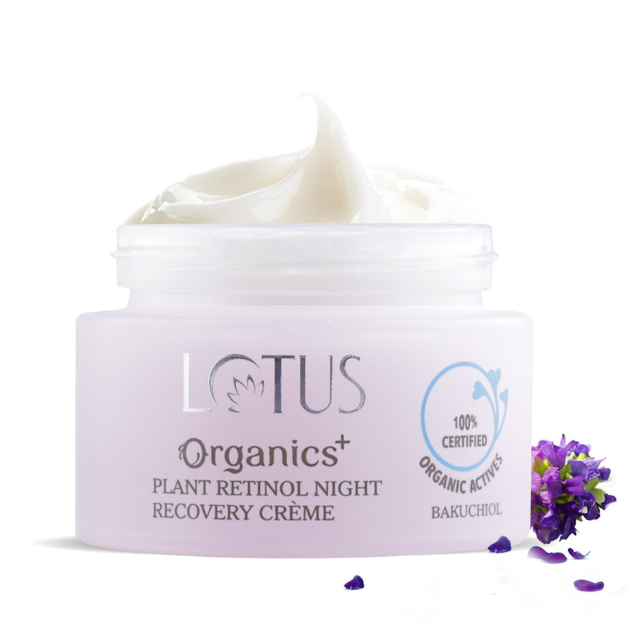 Lotus Organic Bakuchiol Plant Retinol Night Recovery Crème