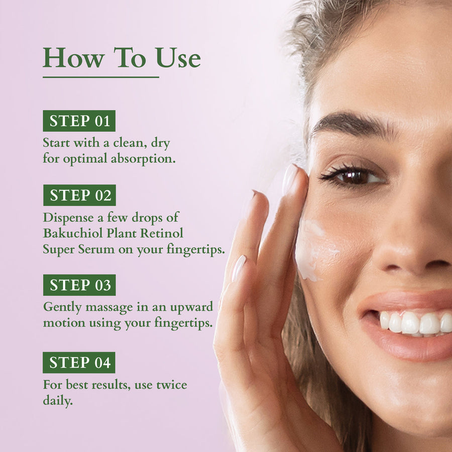 Lotus Organic Bakuchiol Plant Retinol Super Serum 30ml
