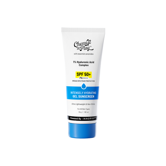 Chemist at Play 1% Hyaluronic Acid Gel Sunscreen SPF 50+ PA++++ | 45 gm