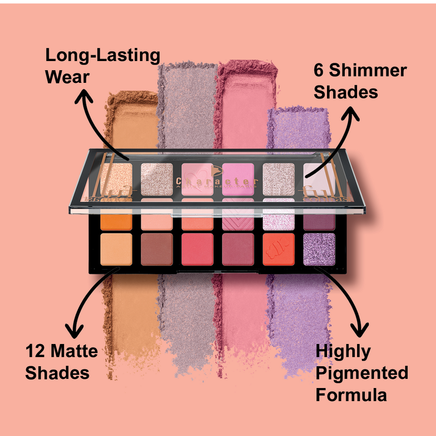 Character Cosmetics 18 Color eyeshadow palette