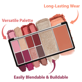 Character Cosmetics Face and Eye Palette