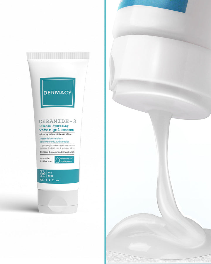 DERMACY ceramide-3 intense hydrating water gel cream 50gm