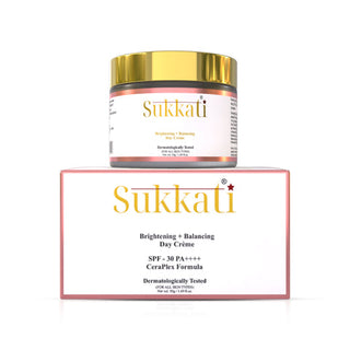 Sukkati Brightening + Balancing Day Crème