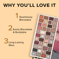 Character Cosmetics 44 Color Pro Creations Eyeshadow Palette